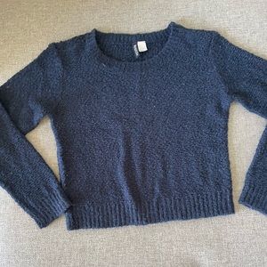 Navy Blue Cozy Sweater
